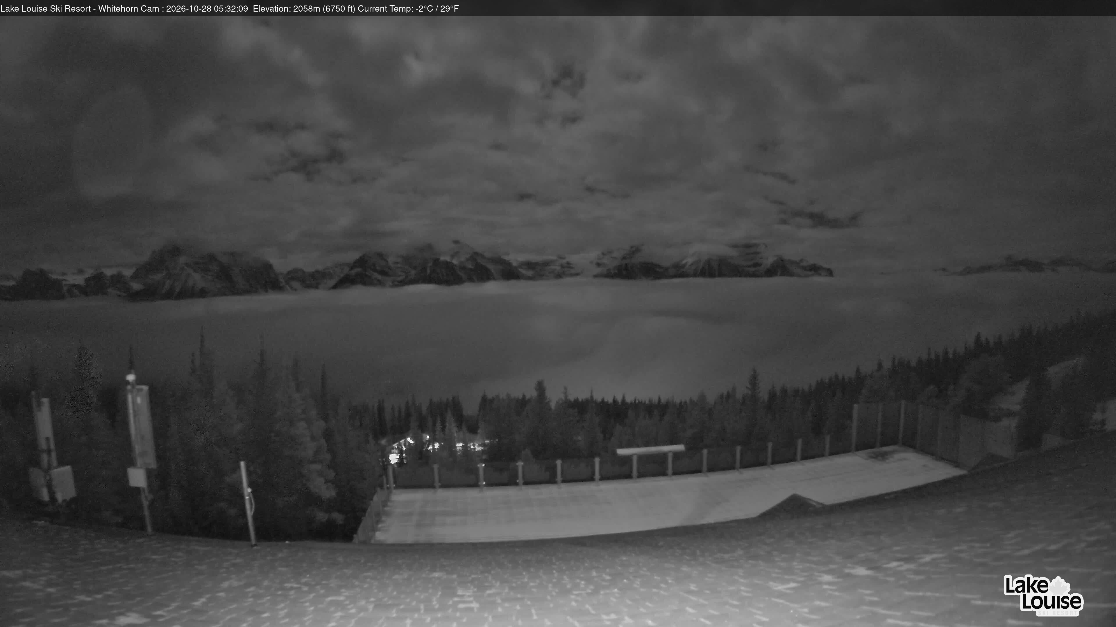 Archived image Webcam Whitehorn Lodge (2.058m)