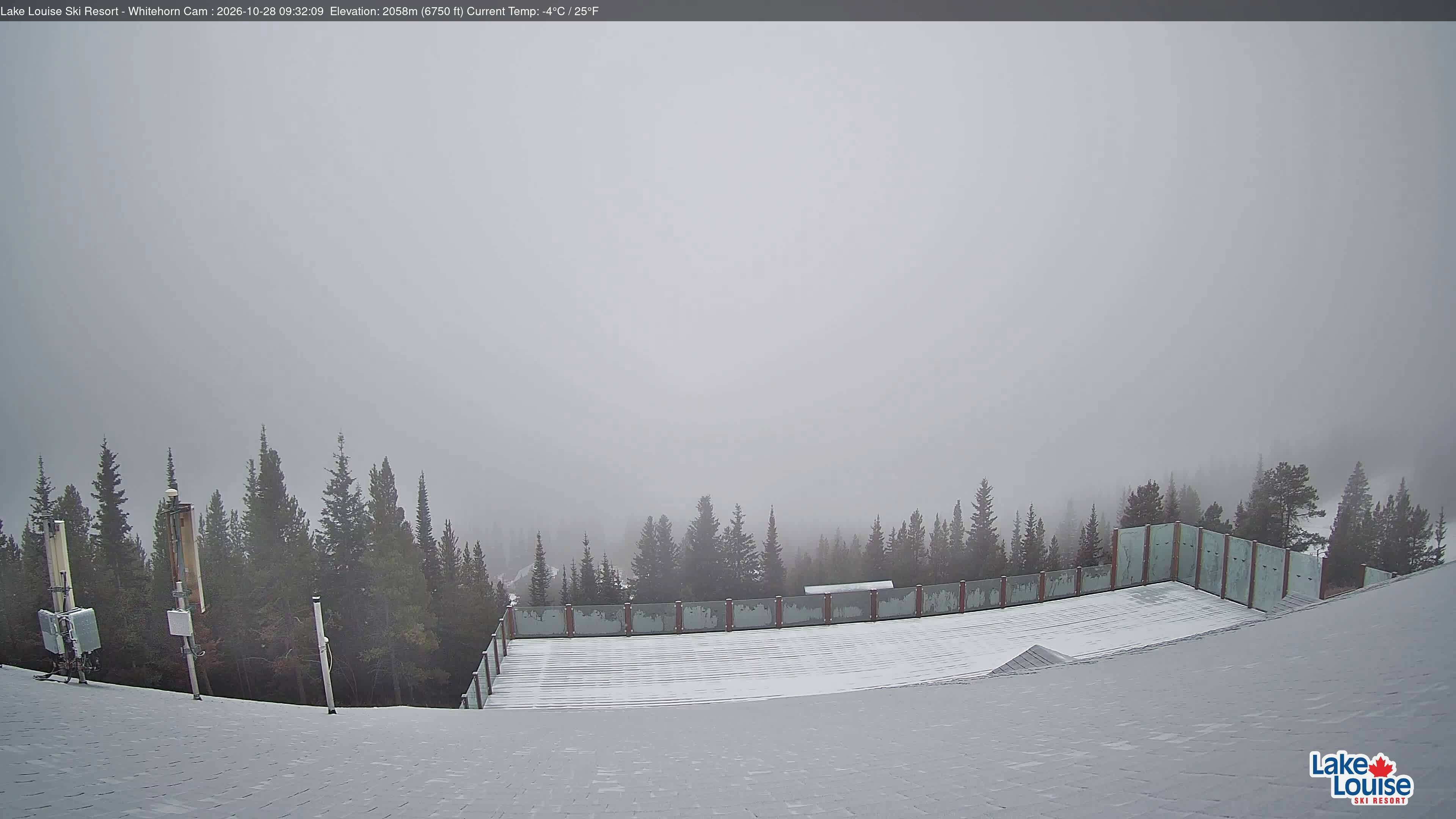 Archived image Webcam Whitehorn Lodge (2.058m)
