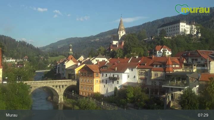 Archiv Foto Webcam Murau - Steiermark