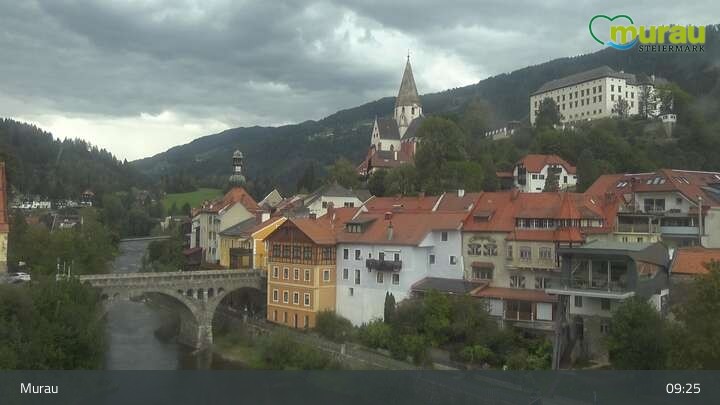 Archiv Foto Webcam Murau - Steiermark