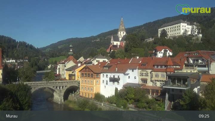 Archiv Foto Webcam Murau - Steiermark