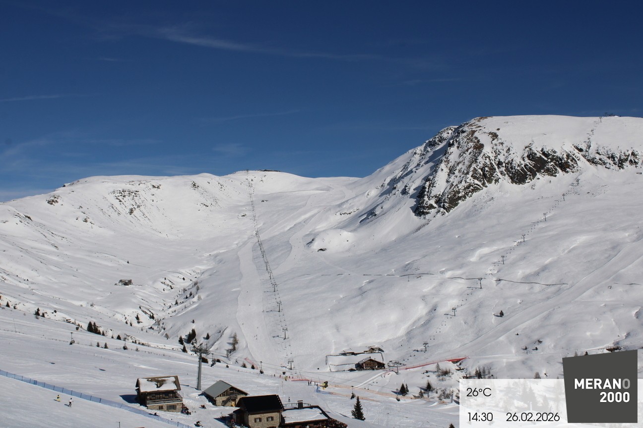 Archived image Webcam mountain restaurant Kirchsteiger Hütte, Merano/Meran