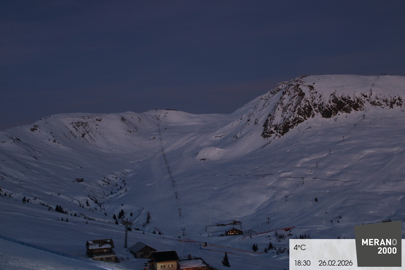 Archived image Webcam mountain restaurant Kirchsteiger Hütte, Merano/Meran