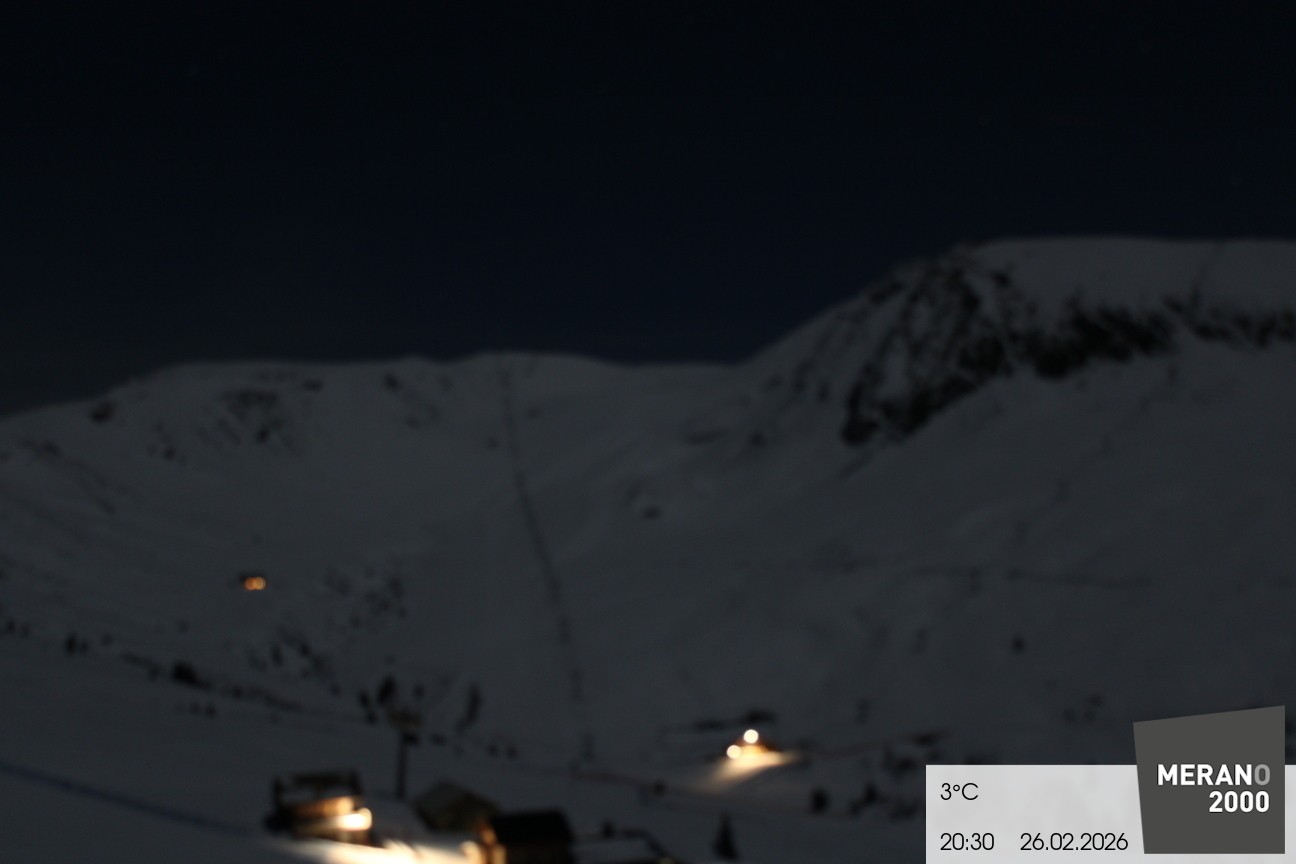 Archived image Webcam mountain restaurant Kirchsteiger Hütte, Merano/Meran