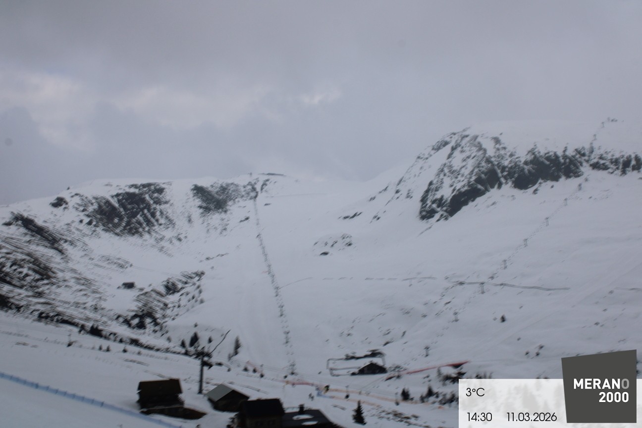 Archived image Webcam mountain restaurant Kirchsteiger Hütte, Merano/Meran