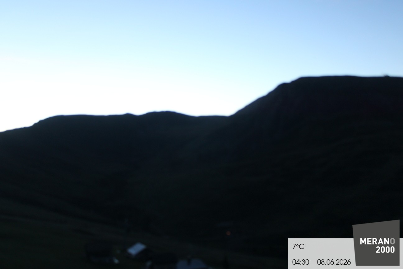 Archived image Webcam mountain restaurant Kirchsteiger Hütte, Merano/Meran