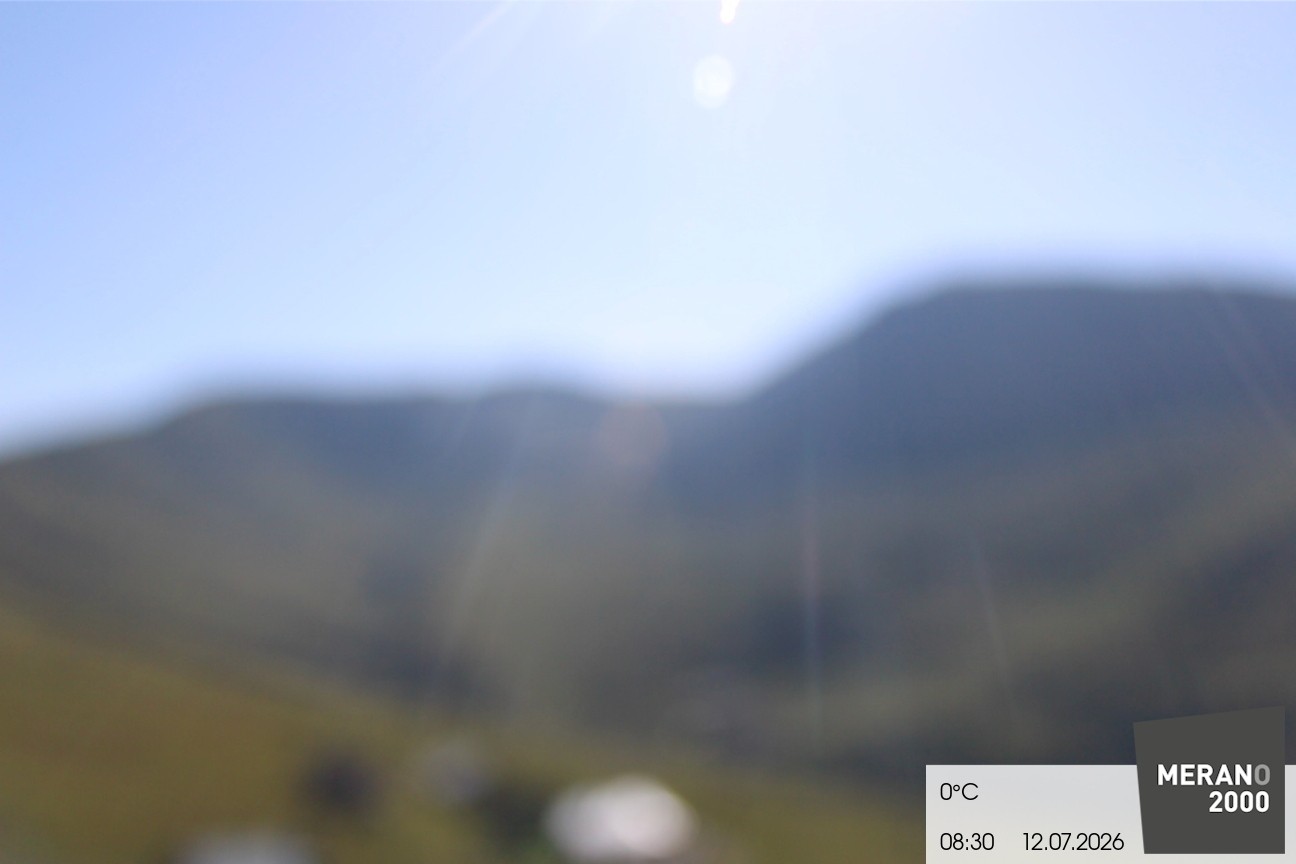 Archived image Webcam mountain restaurant Kirchsteiger Hütte, Merano/Meran
