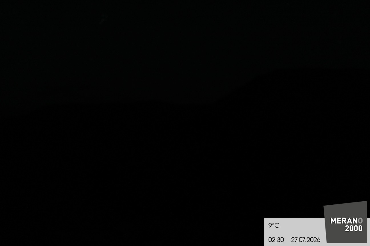 Archived image Webcam mountain restaurant Kirchsteiger Hütte, Merano/Meran