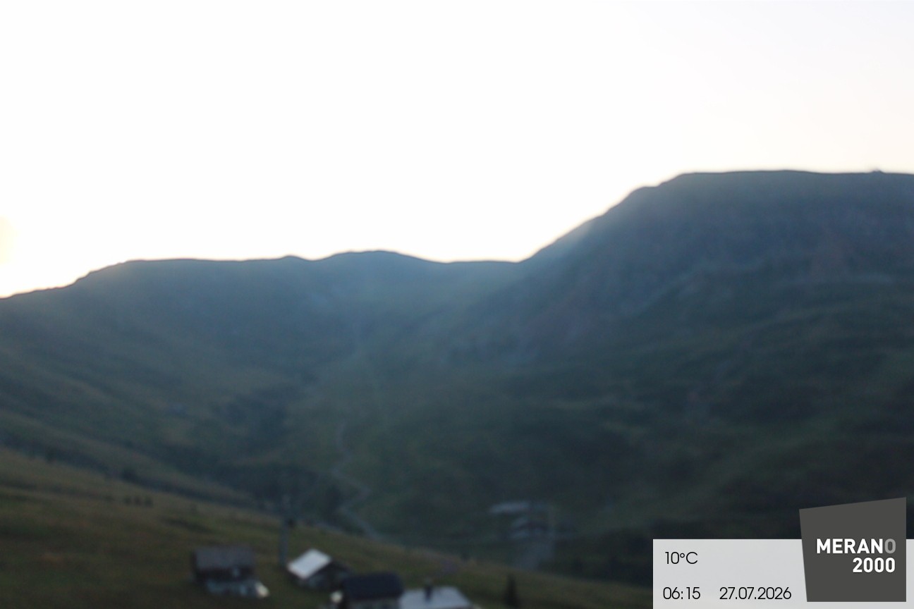 Archived image Webcam mountain restaurant Kirchsteiger Hütte, Merano/Meran