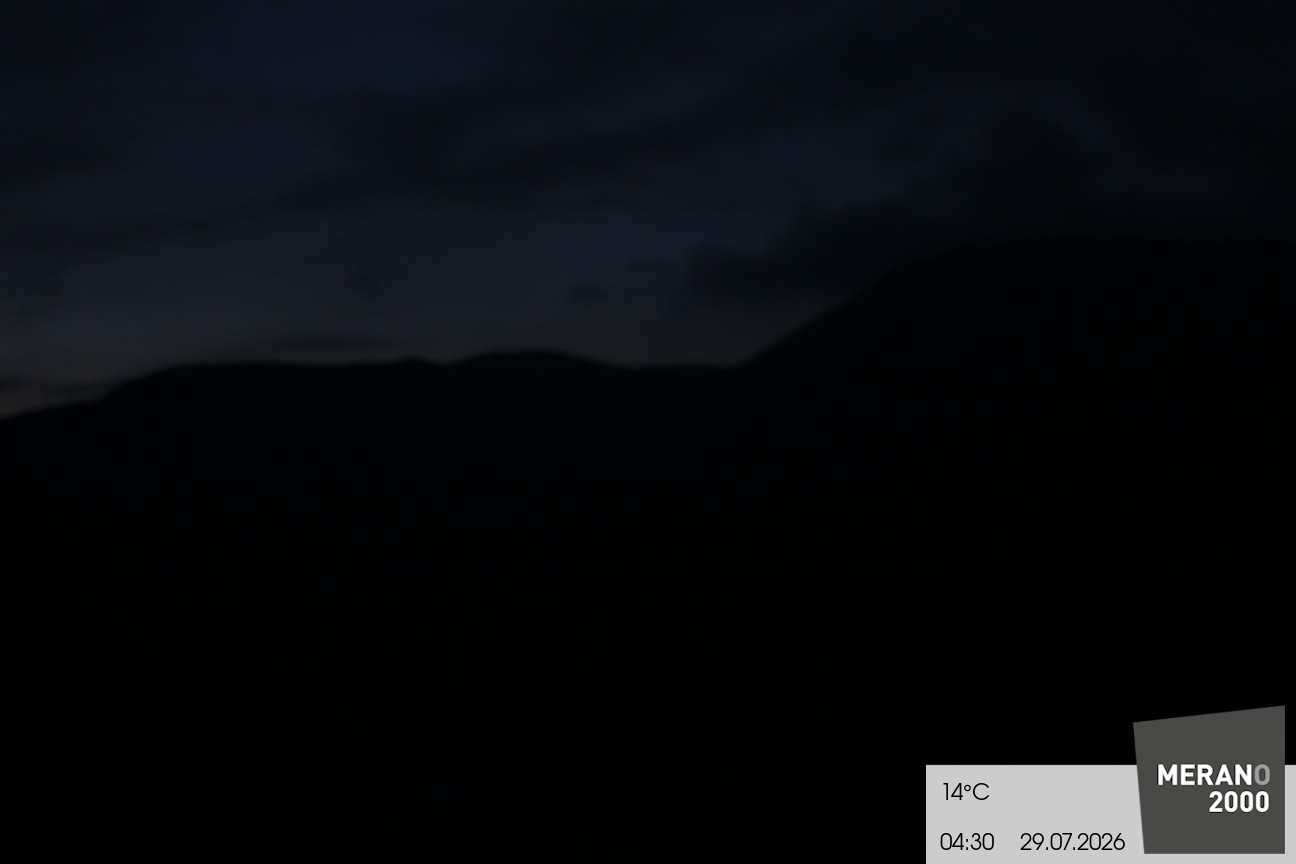 Archived image Webcam mountain restaurant Kirchsteiger Hütte, Merano/Meran