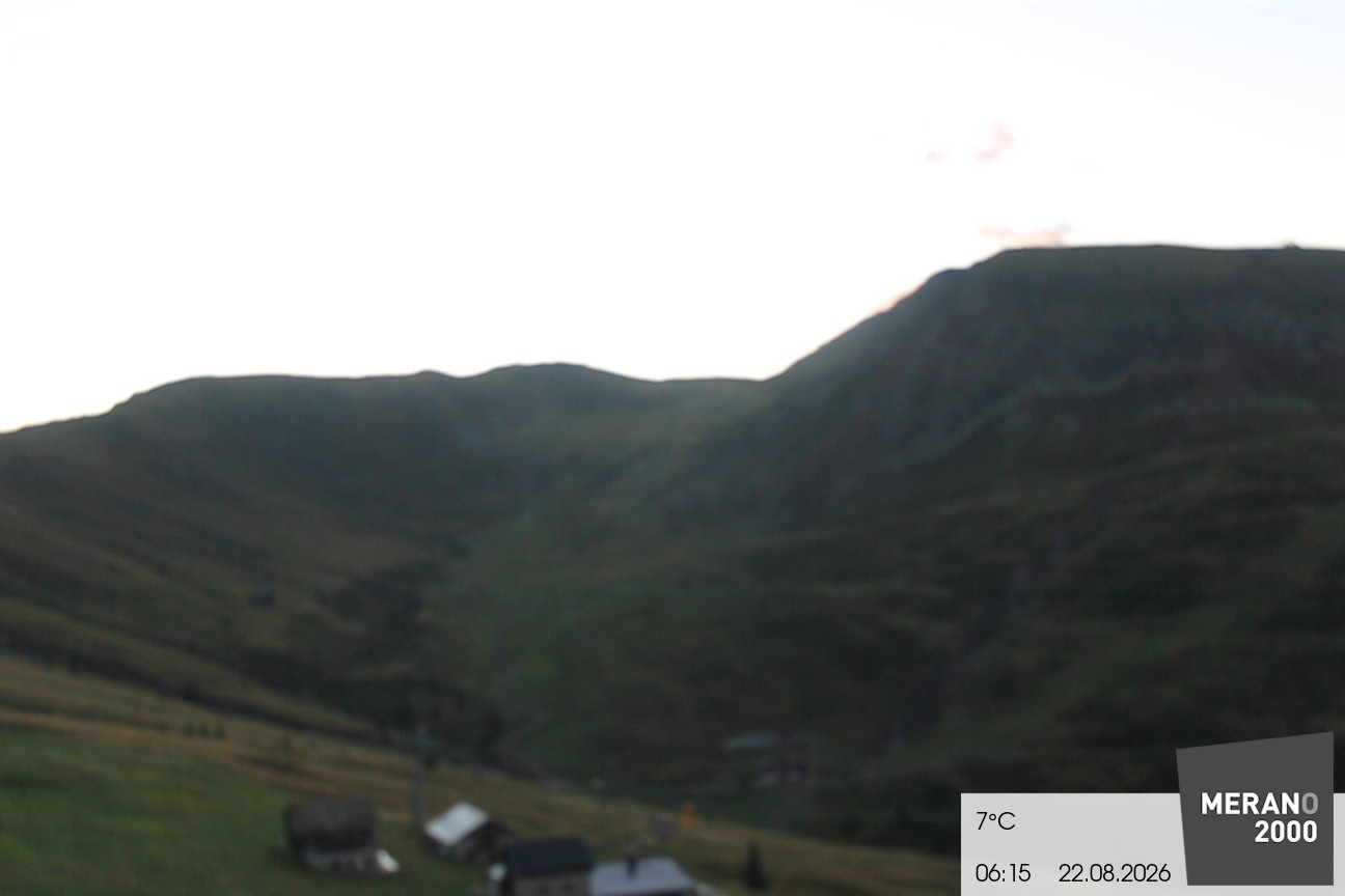 Archived image Webcam mountain restaurant Kirchsteiger Hütte, Merano/Meran