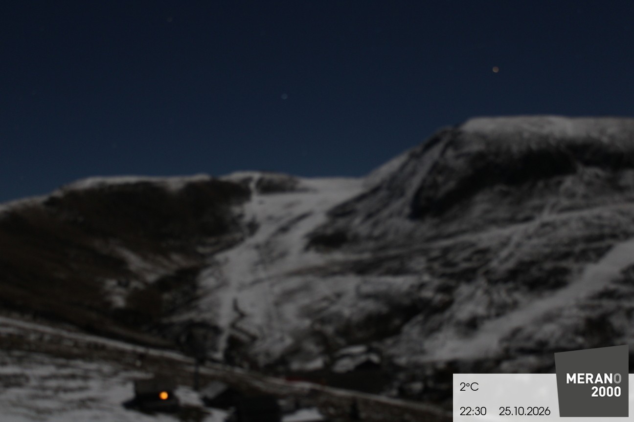 Archived image Webcam mountain restaurant Kirchsteiger Hütte, Merano/Meran