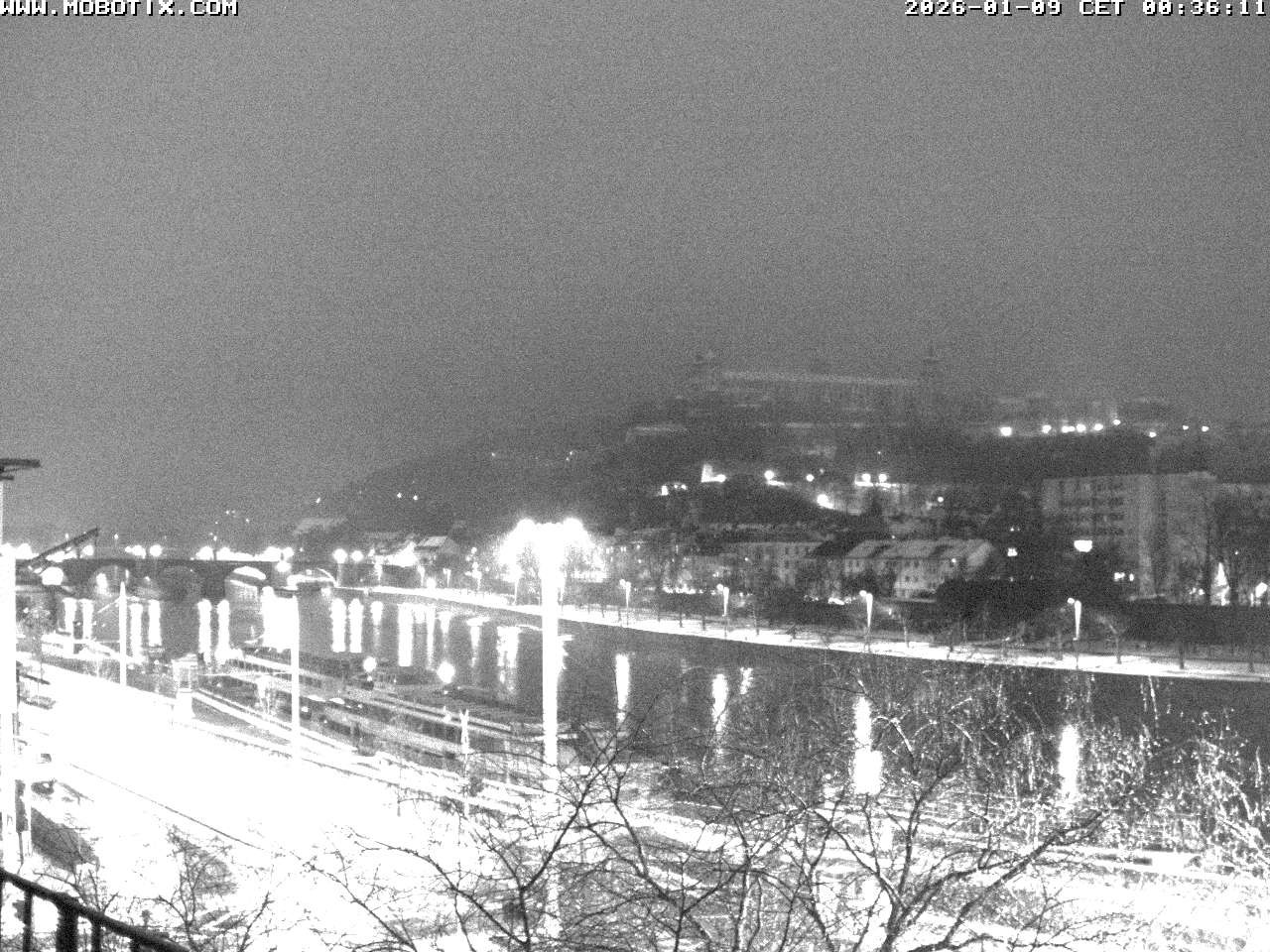 Archiv Foto Webcam Würzburg - Festung Marienberg