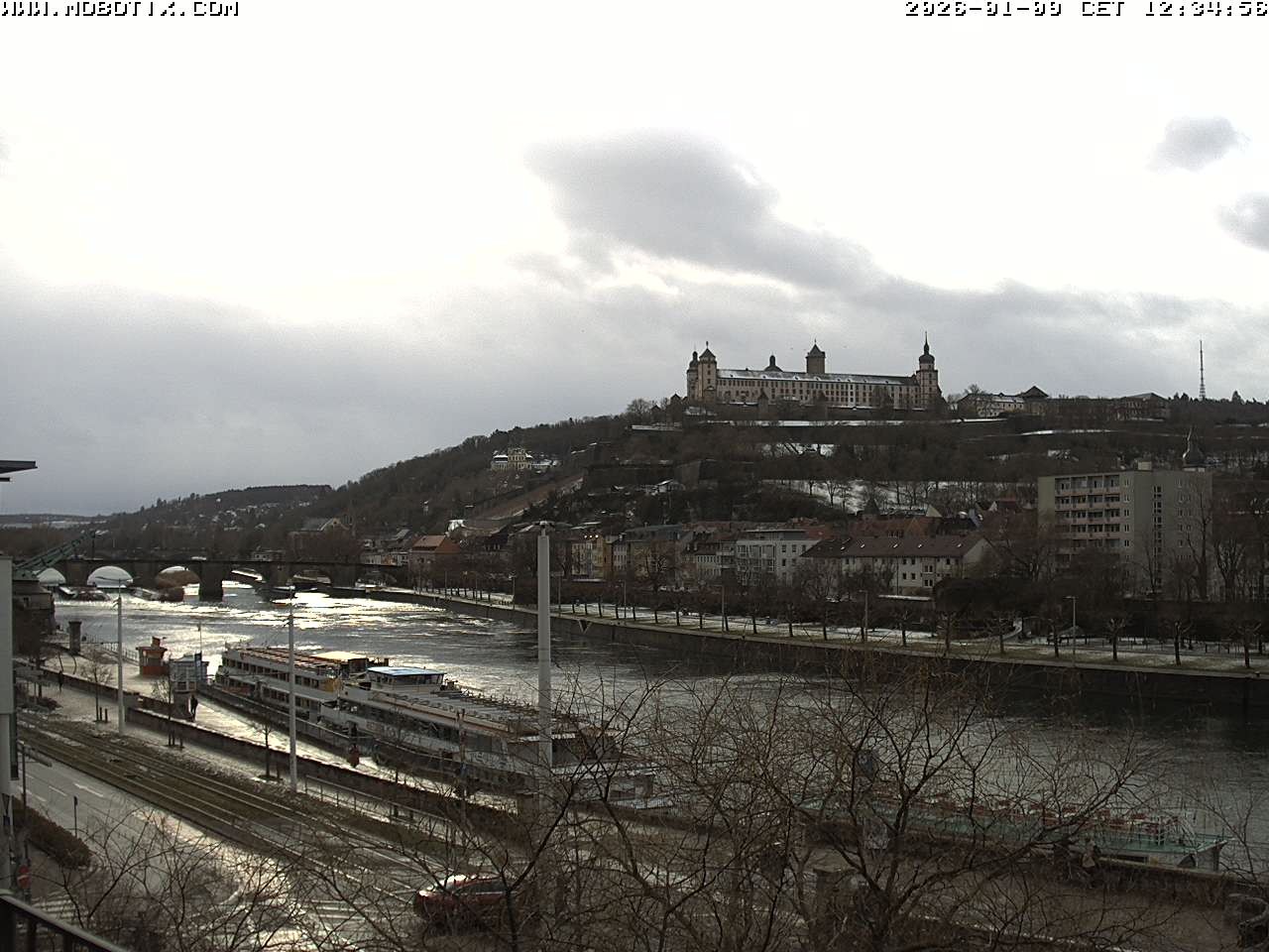 Archived image Webcam Fortress Würzburg, Bavaria