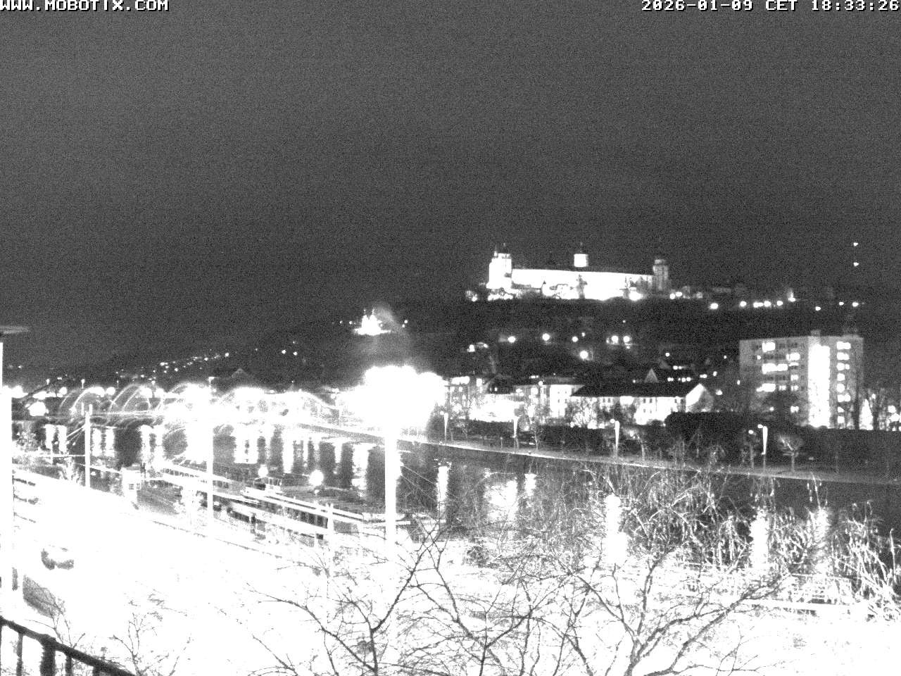 Archived image Webcam Fortress Würzburg, Bavaria