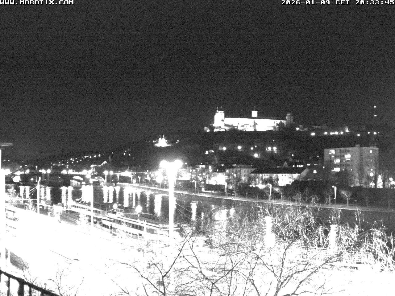 Archived image Webcam Fortress Würzburg, Bavaria