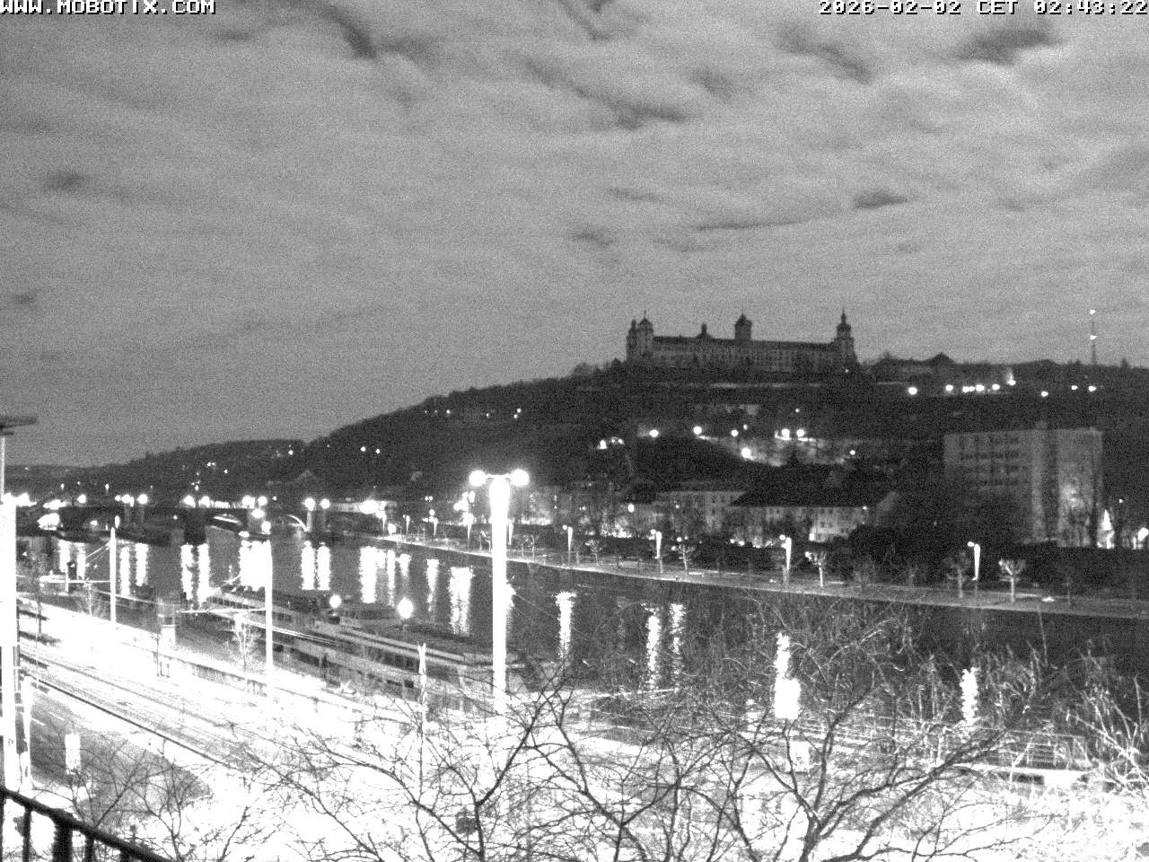 Archiv Foto Webcam Würzburg - Festung Marienberg