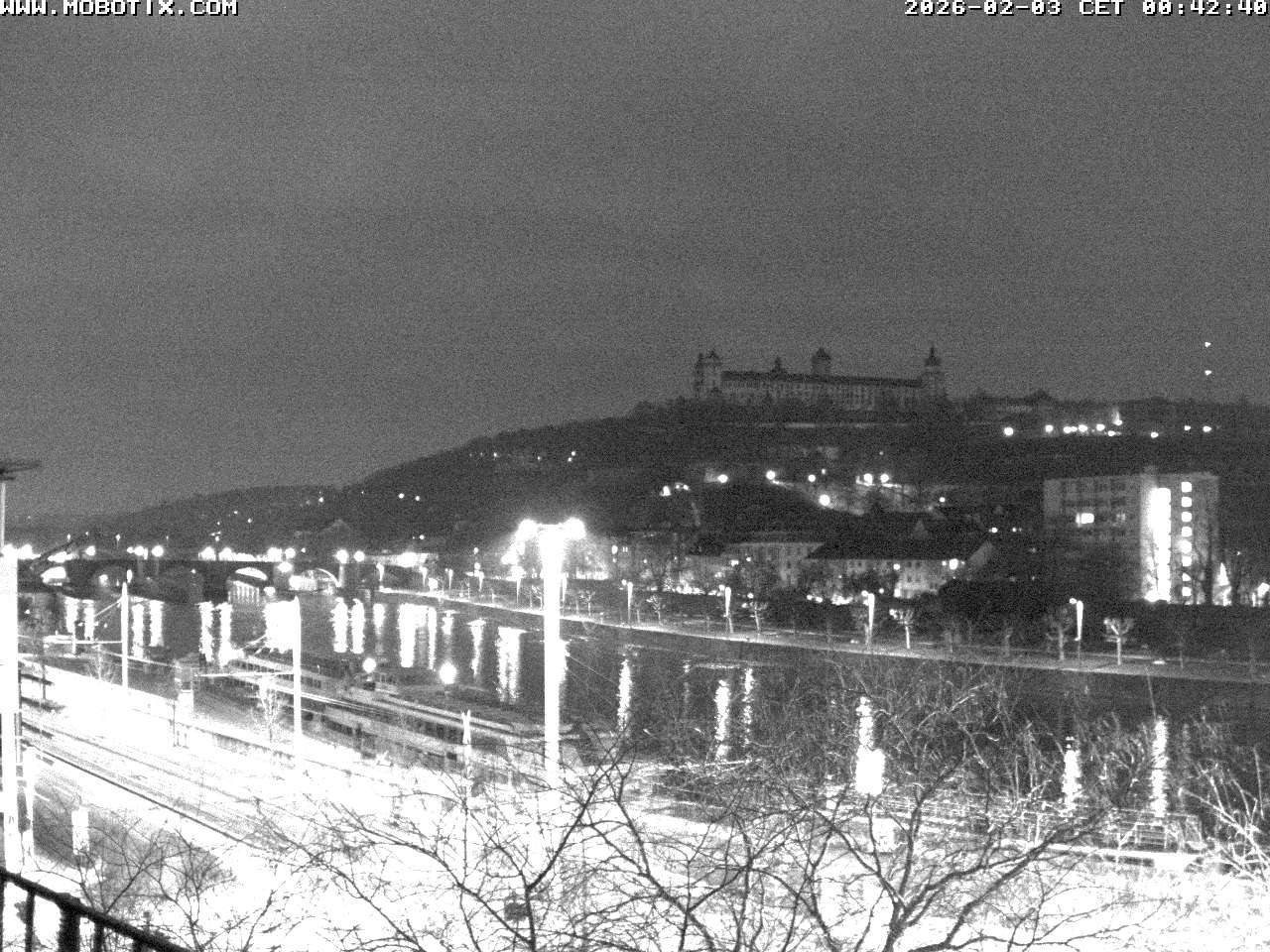 Archiv Foto Webcam Würzburg - Festung Marienberg