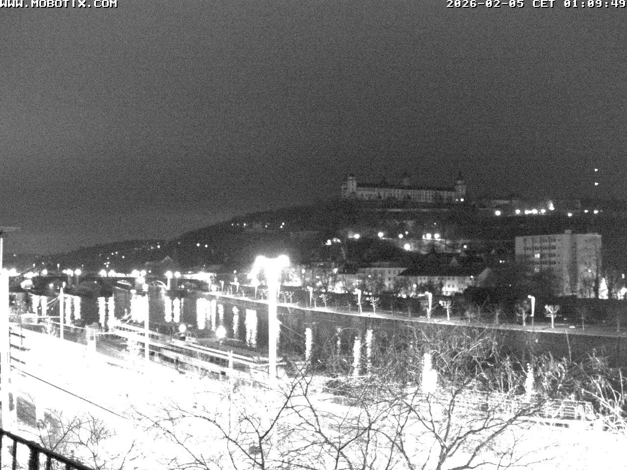 Archiv Foto Webcam Würzburg - Festung Marienberg