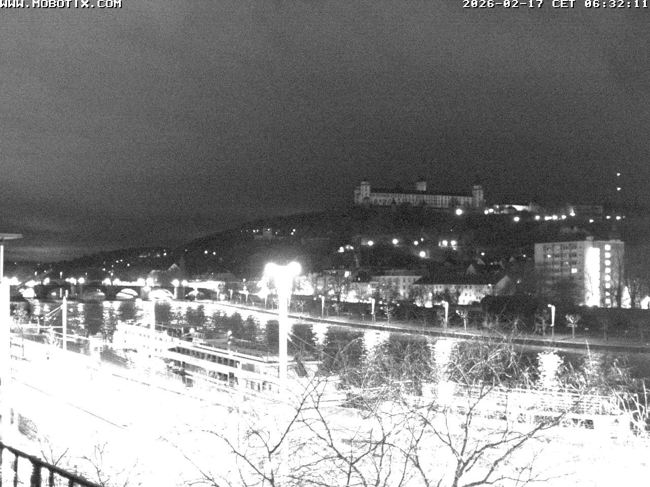 Archiv Foto Webcam Würzburg - Festung Marienberg