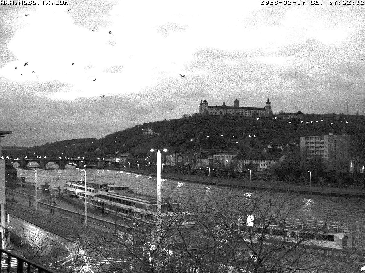 Archiv Foto Webcam Würzburg - Festung Marienberg