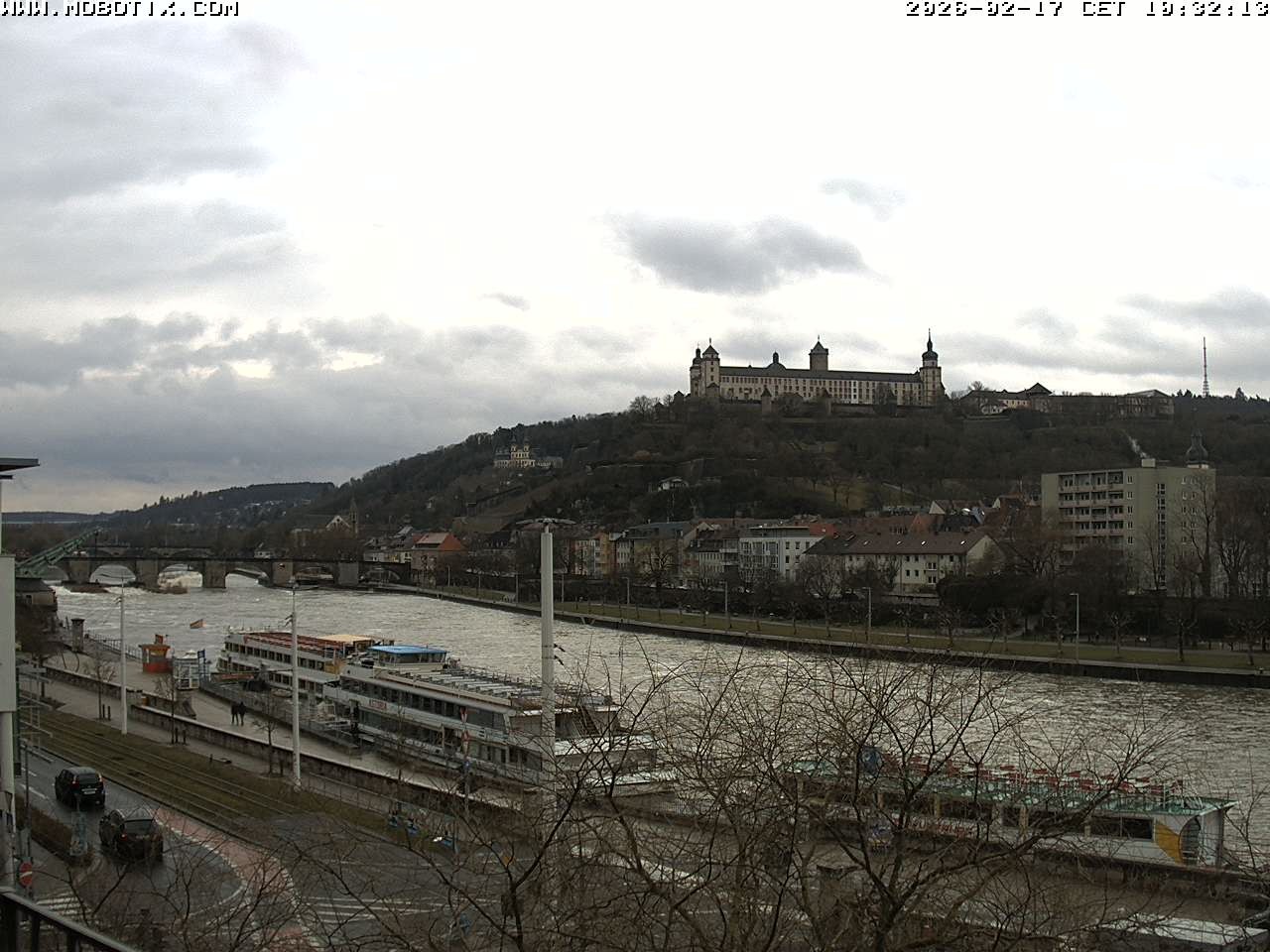Archiv Foto Webcam Würzburg - Festung Marienberg