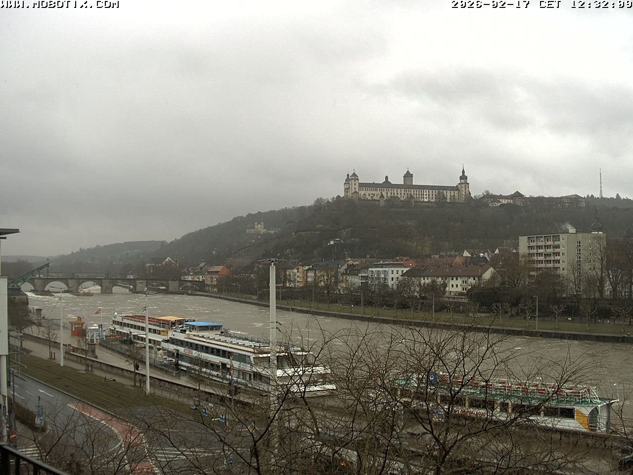 Archiv Foto Webcam Würzburg - Festung Marienberg