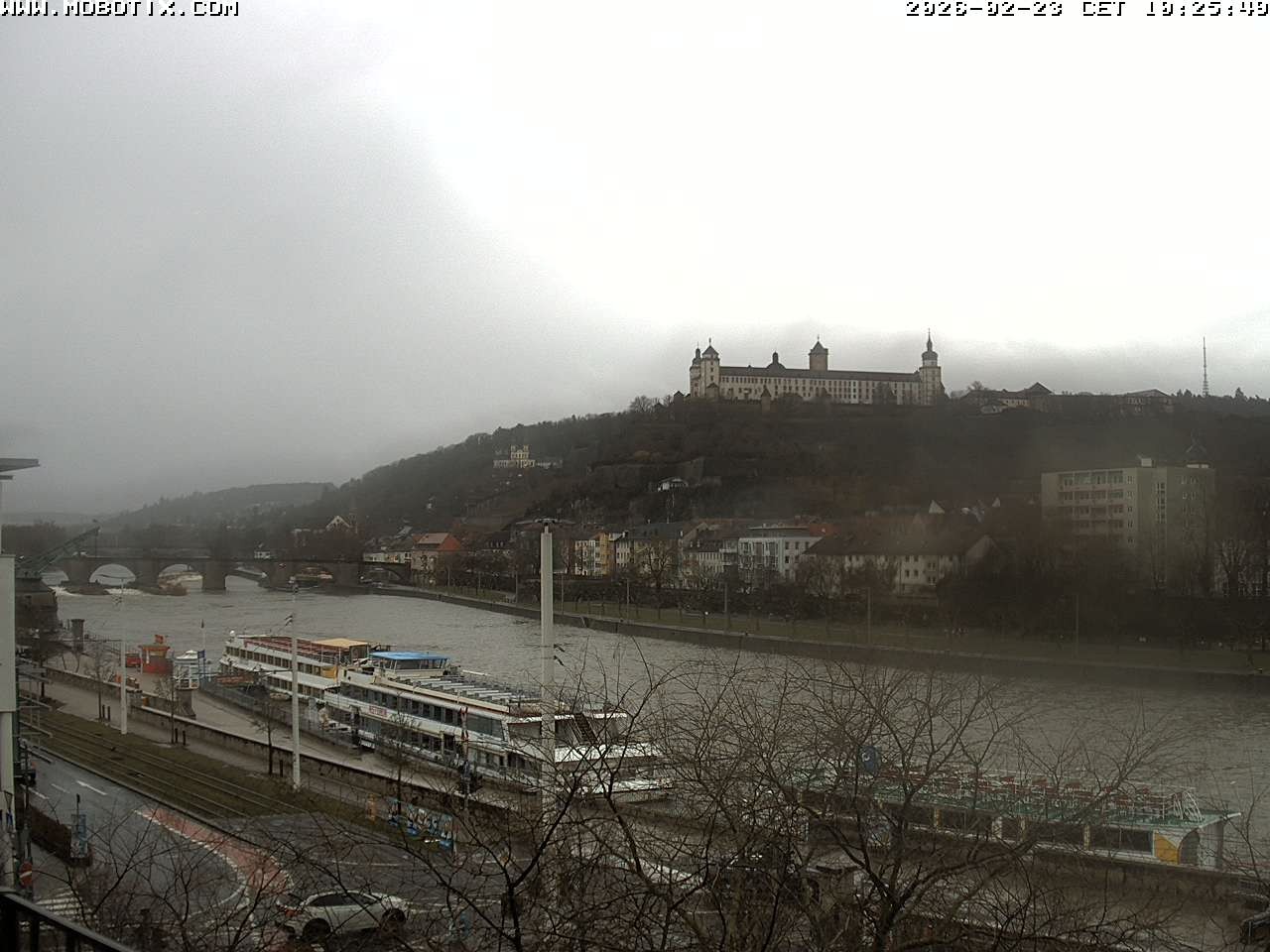 Archived image Webcam Fortress Würzburg, Bavaria