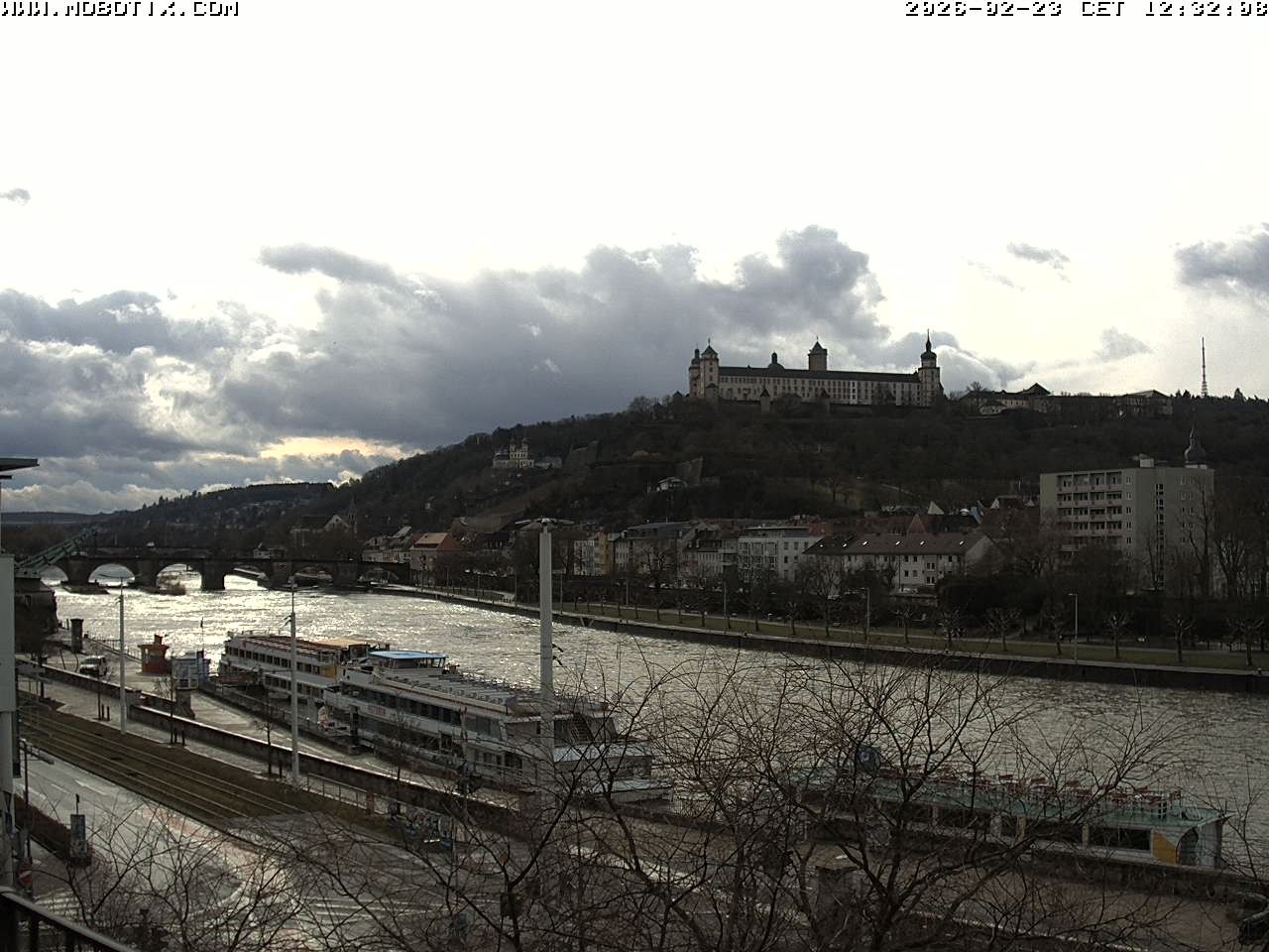 Archived image Webcam Fortress Würzburg, Bavaria