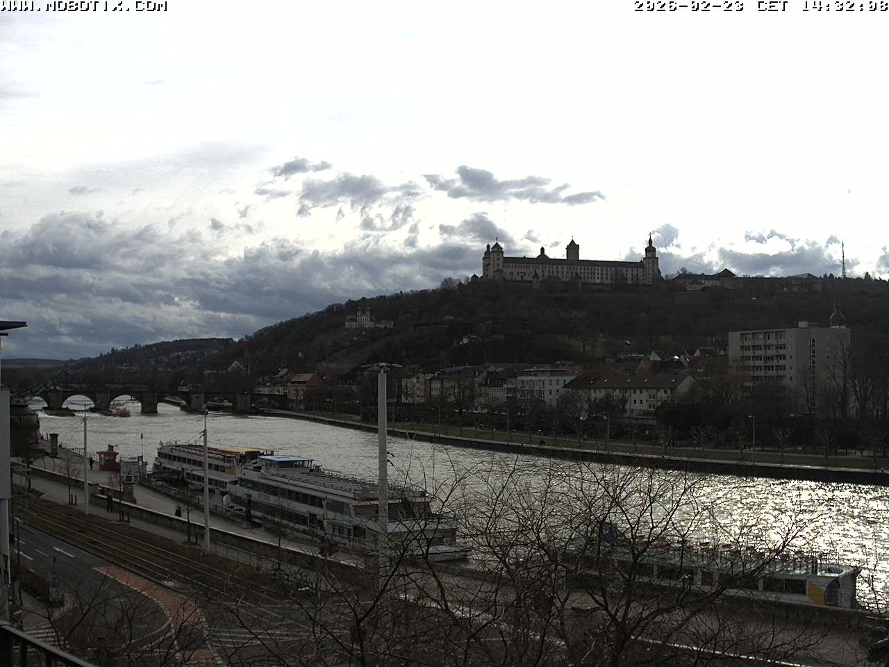 Archived image Webcam Fortress Würzburg, Bavaria