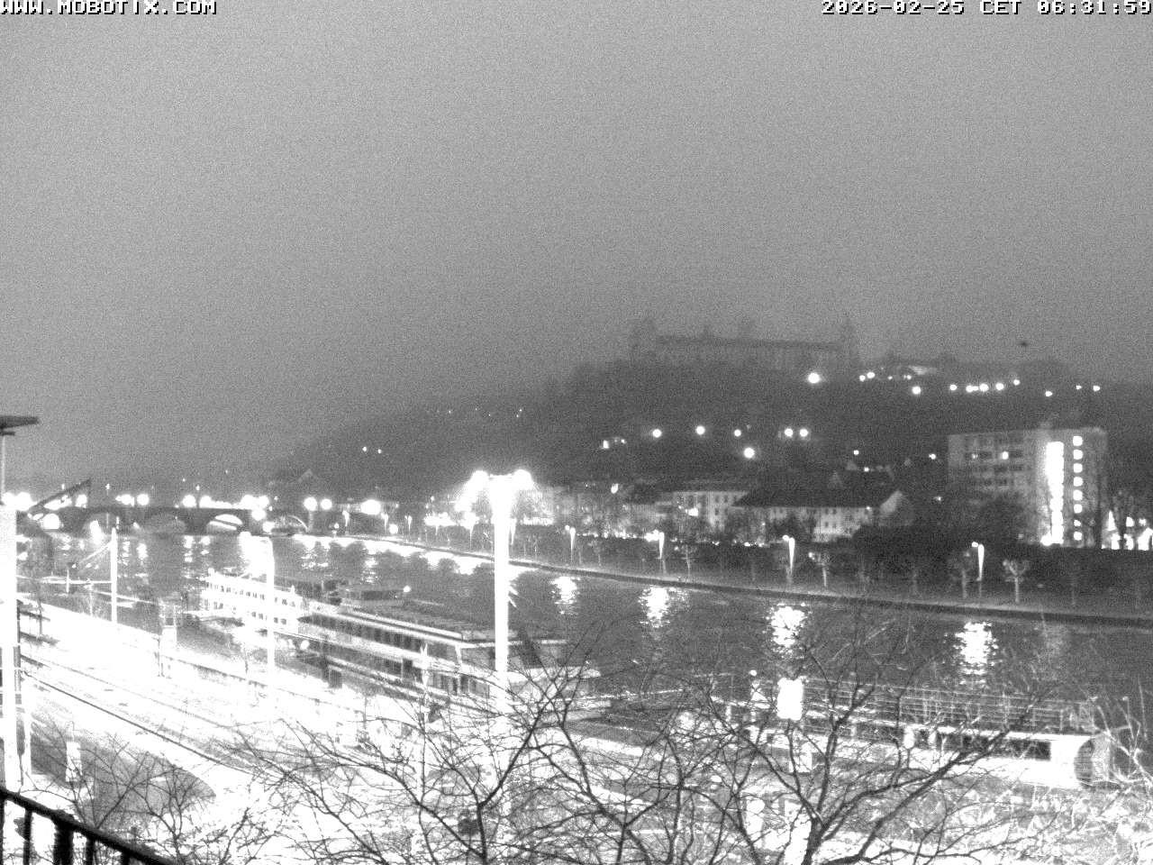 Archiv Foto Webcam Würzburg - Festung Marienberg