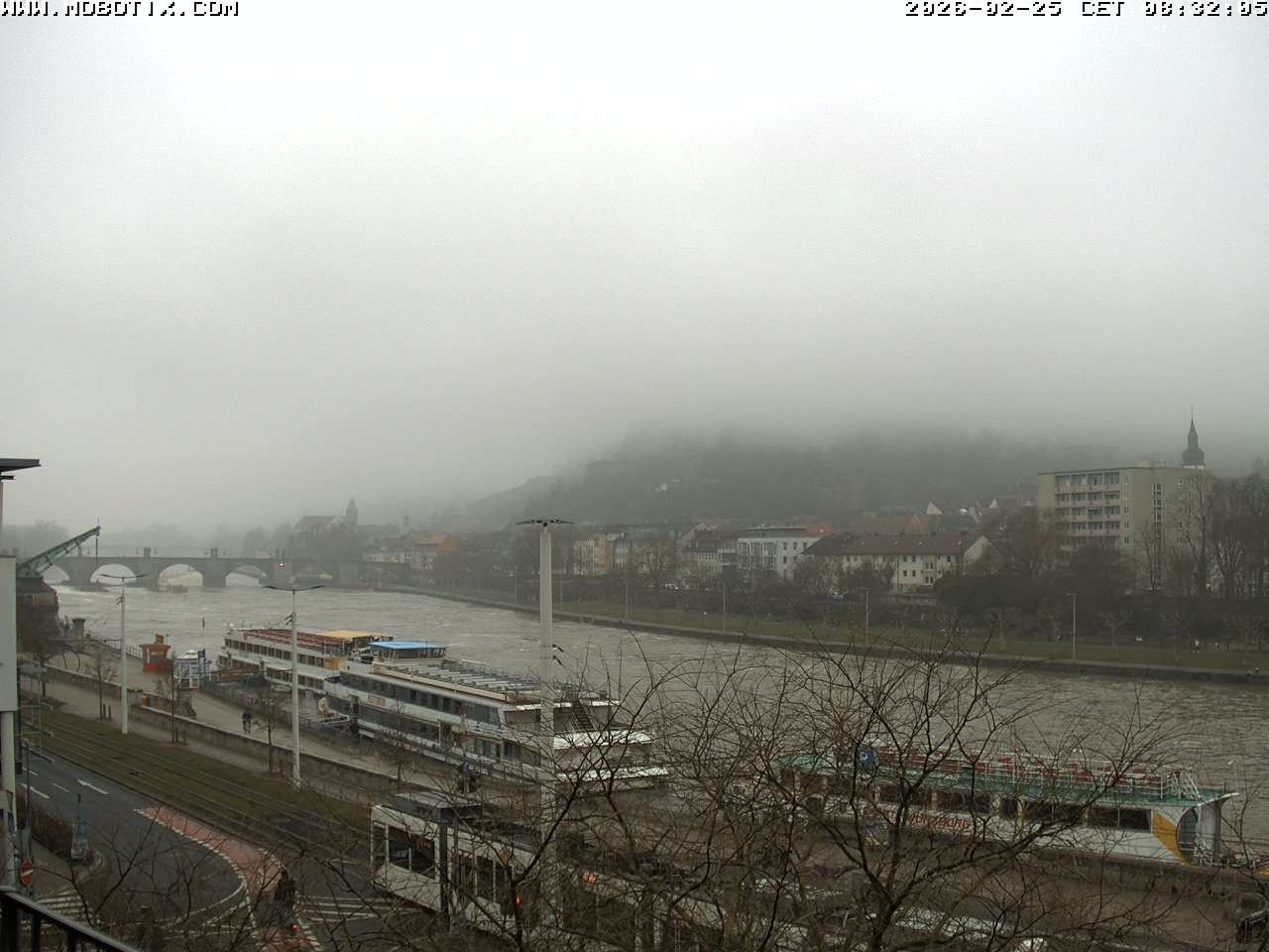 Archiv Foto Webcam Würzburg - Festung Marienberg