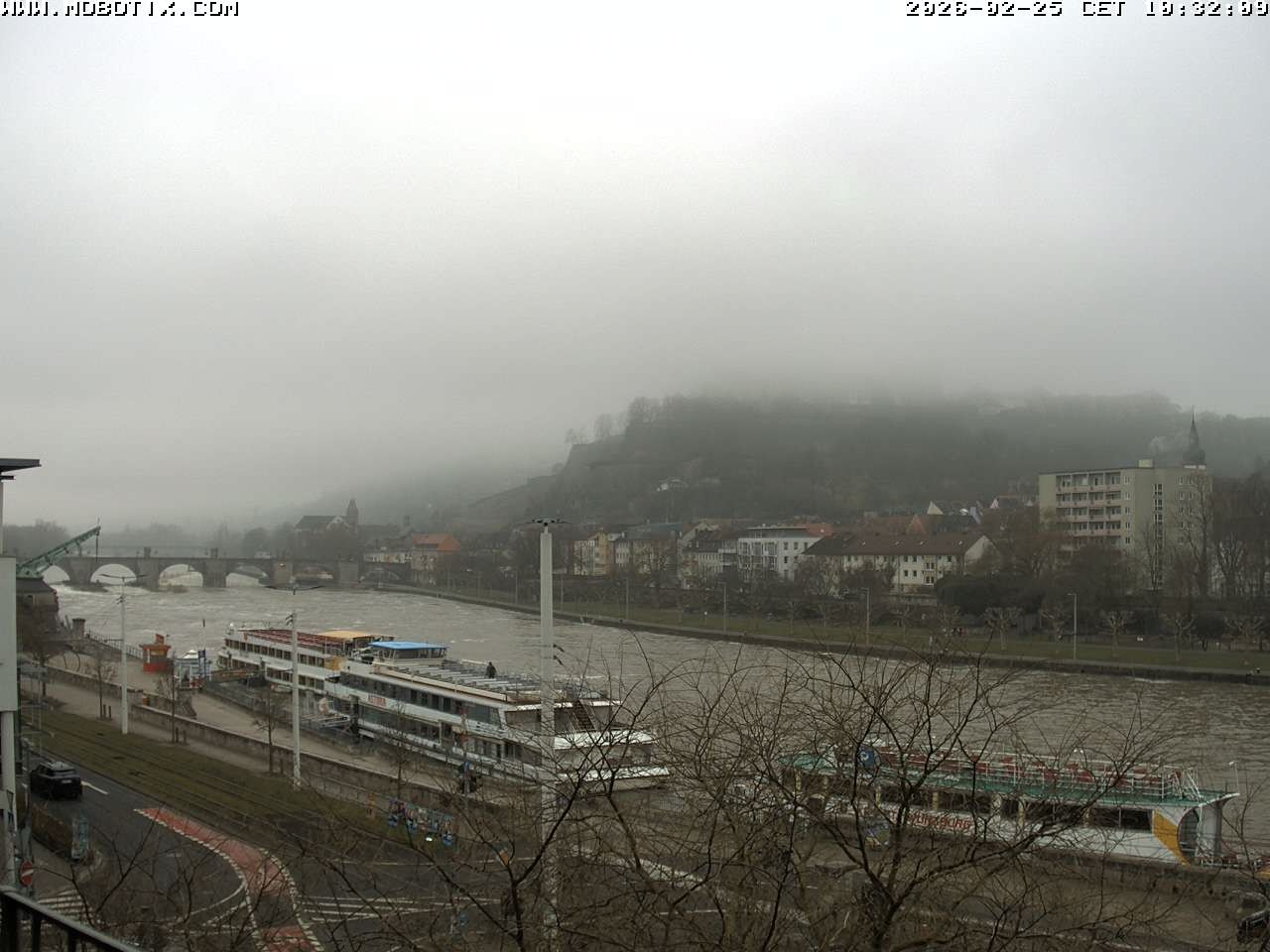 Archiv Foto Webcam Würzburg - Festung Marienberg