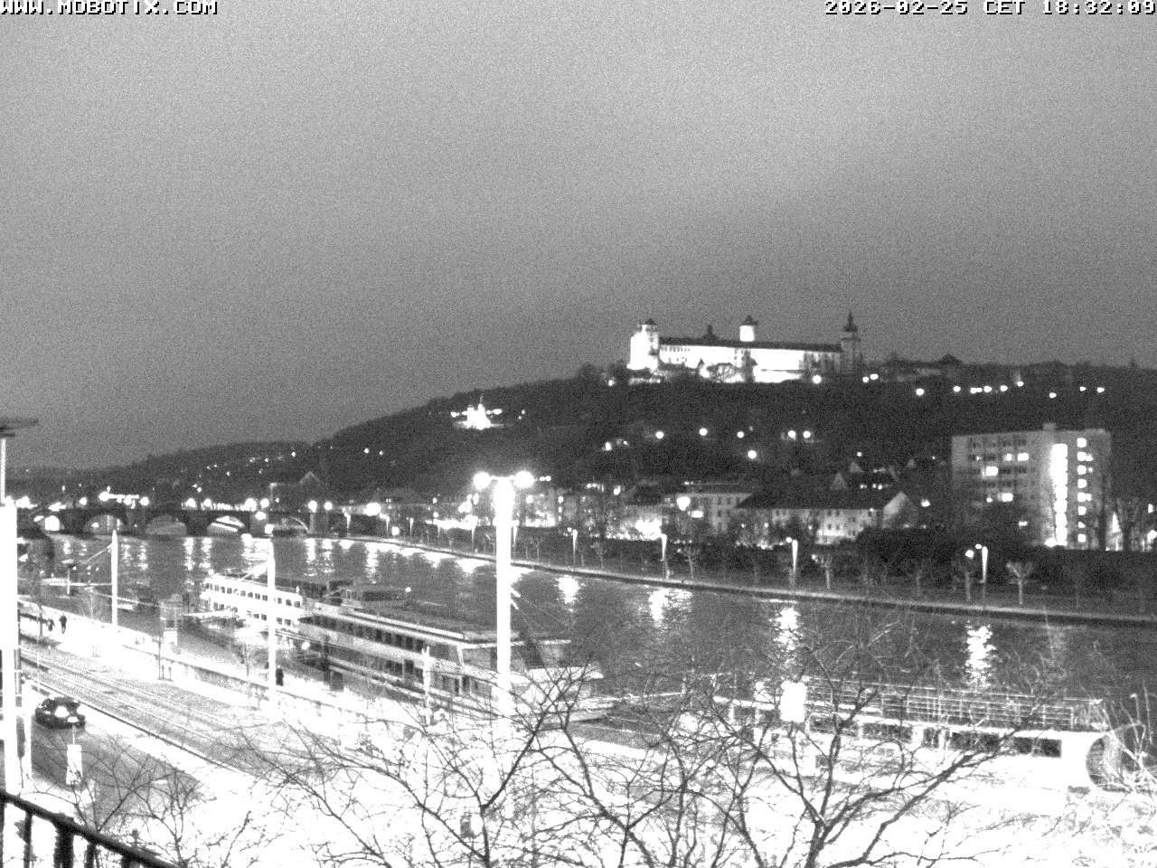 Archiv Foto Webcam Würzburg - Festung Marienberg