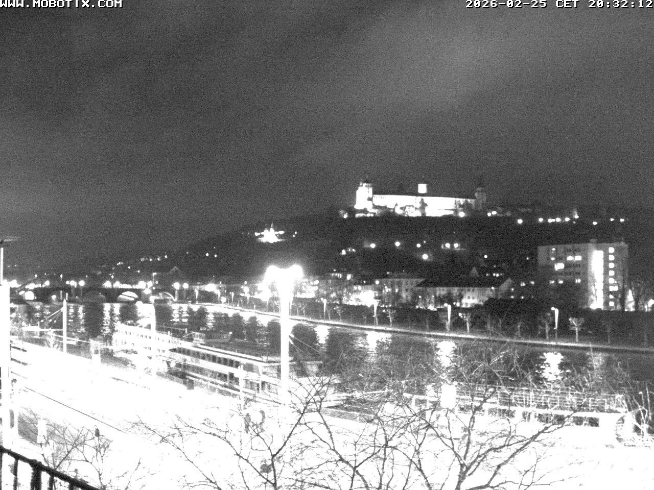 Archiv Foto Webcam Würzburg - Festung Marienberg