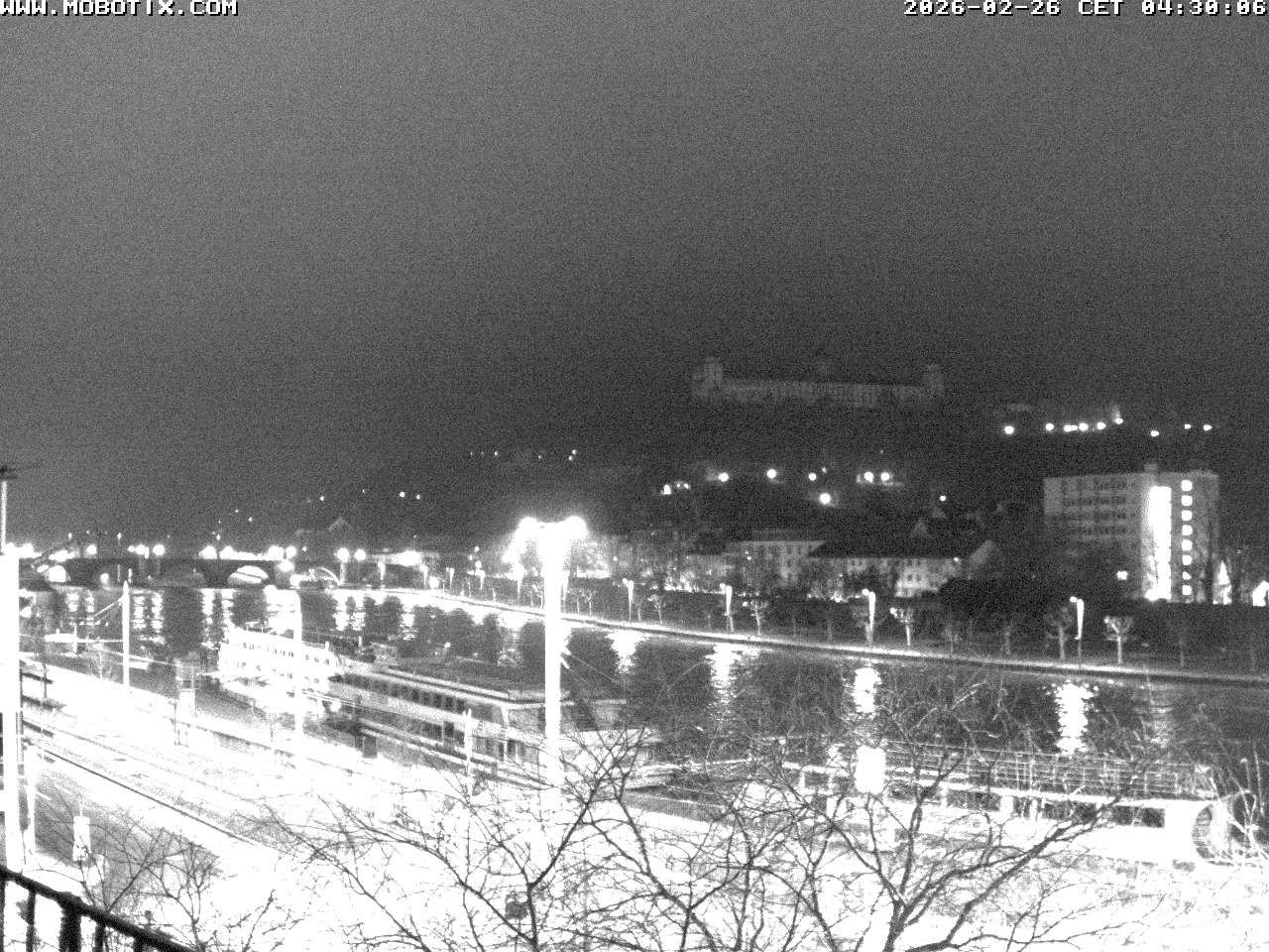 Archived image Webcam Fortress Würzburg, Bavaria