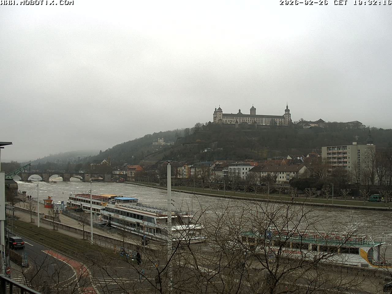 Archived image Webcam Fortress Würzburg, Bavaria