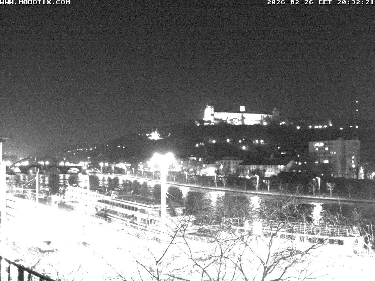 Archiv Foto Webcam Würzburg - Festung Marienberg
