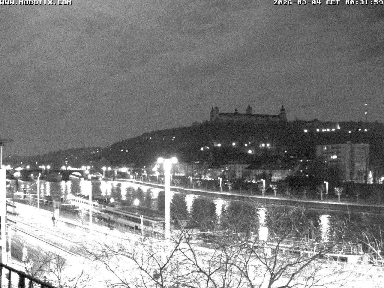 Archiv Foto Webcam Würzburg - Festung Marienberg