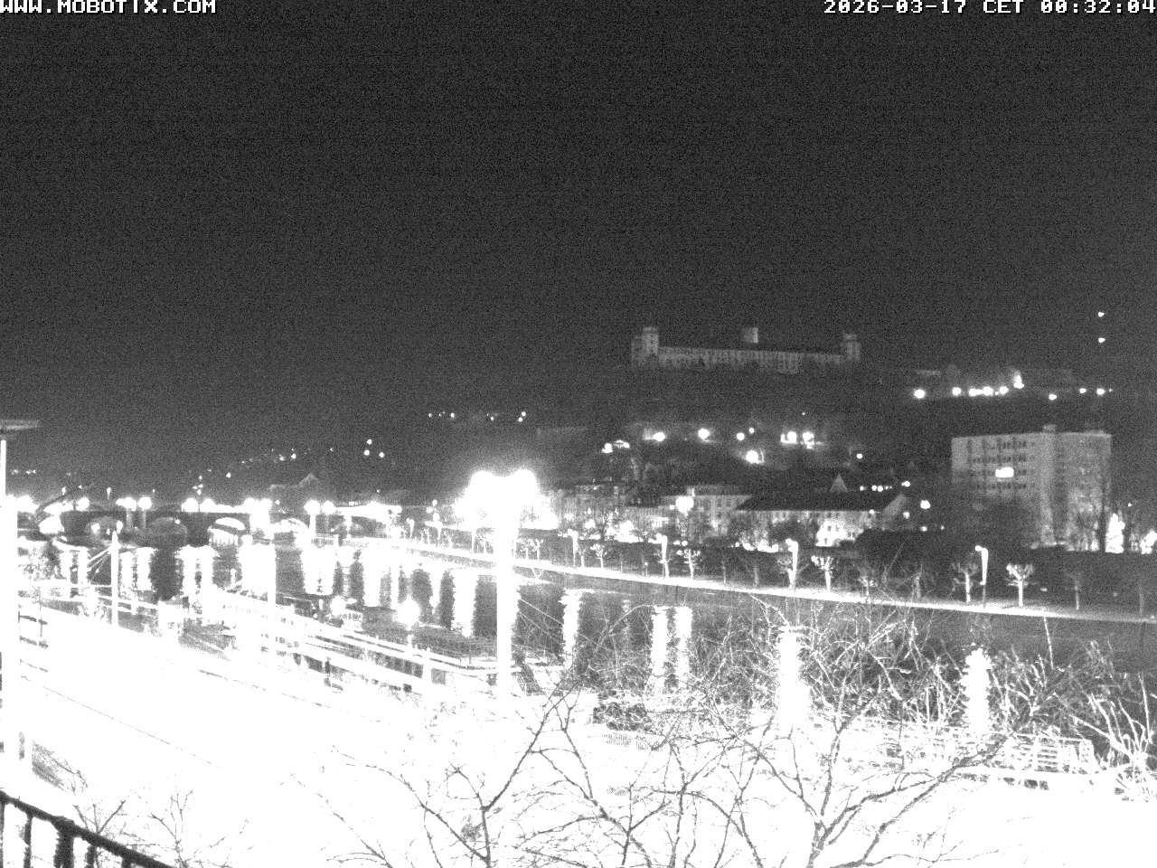Archiv Foto Webcam Würzburg - Festung Marienberg
