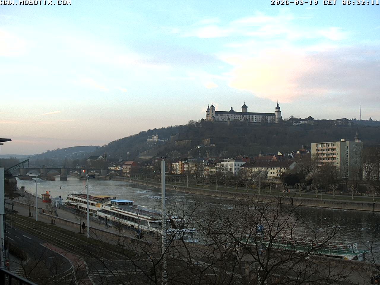 Archiv Foto Webcam Würzburg - Festung Marienberg