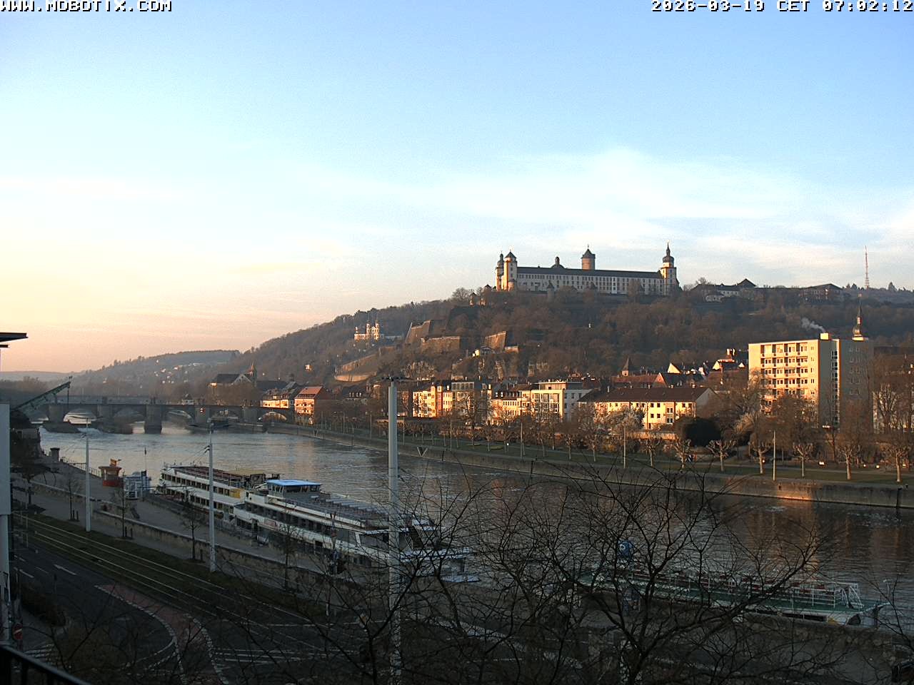 Archiv Foto Webcam Würzburg - Festung Marienberg