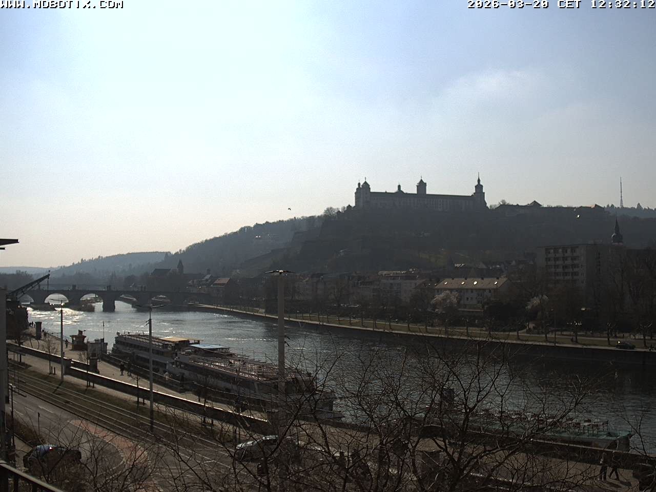 Archived image Webcam Fortress Würzburg, Bavaria