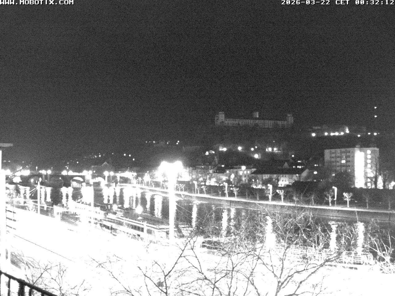 Archiv Foto Webcam Würzburg - Festung Marienberg