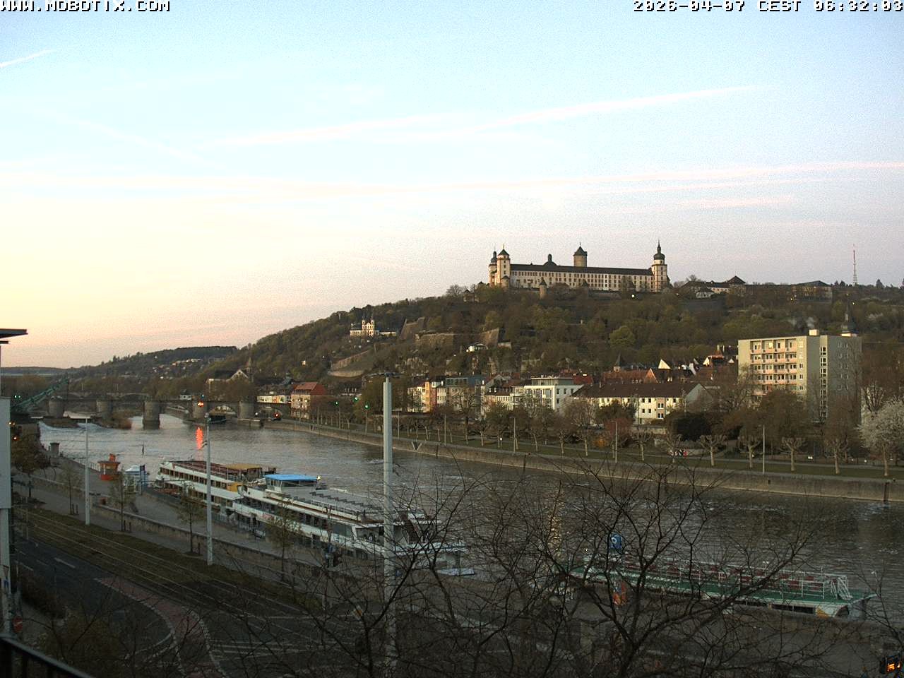 Archiv Foto Webcam Würzburg - Festung Marienberg