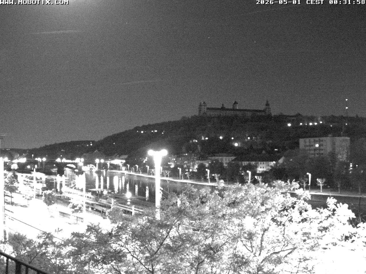 Archiv Foto Webcam Würzburg - Festung Marienberg