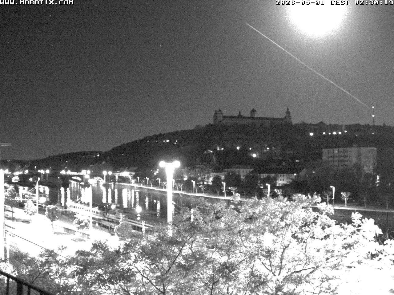 Archiv Foto Webcam Würzburg - Festung Marienberg