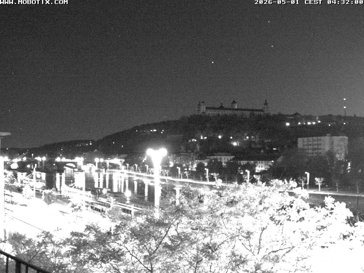 Archiv Foto Webcam Würzburg - Festung Marienberg
