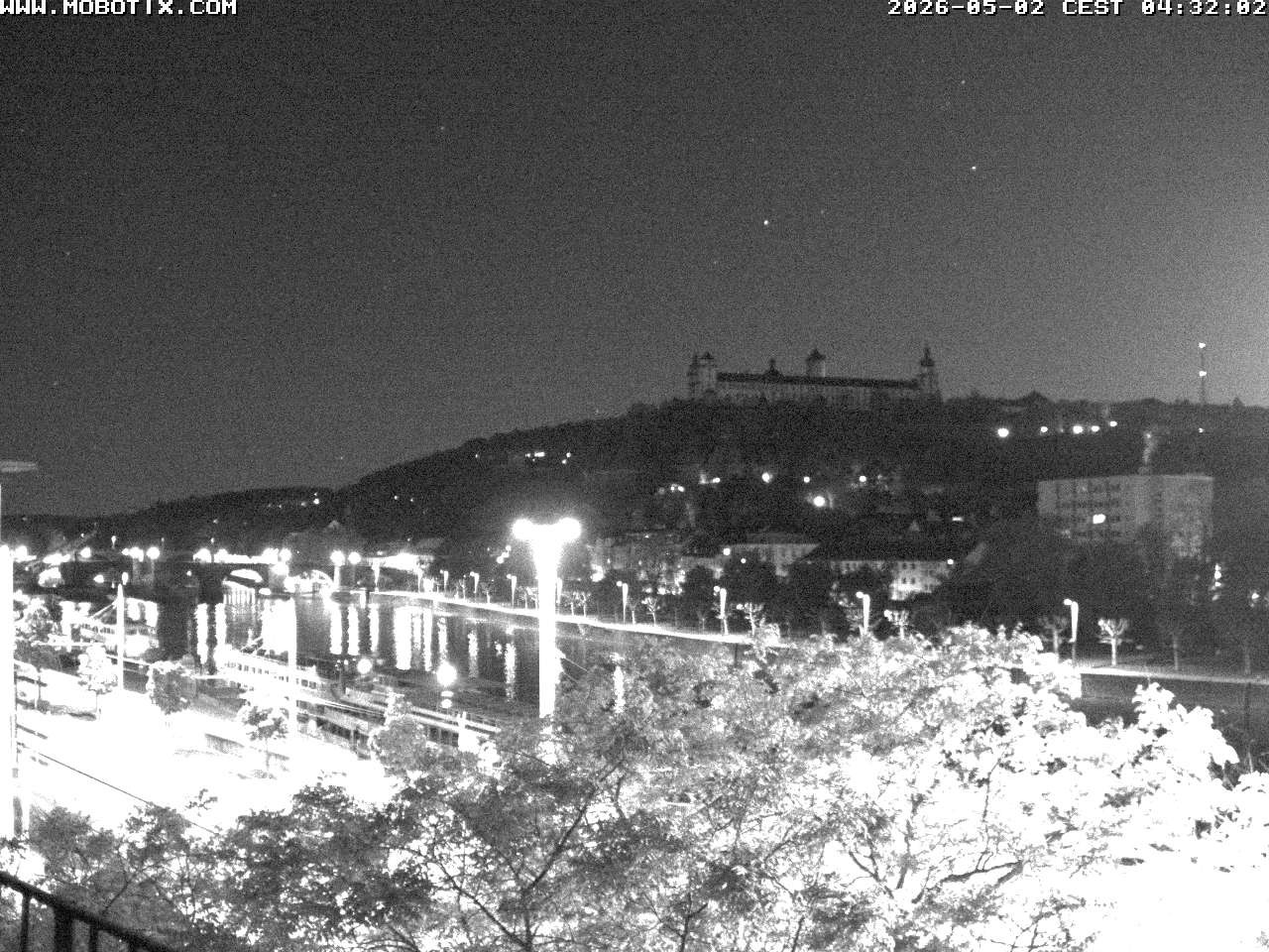 Archiv Foto Webcam Würzburg - Festung Marienberg