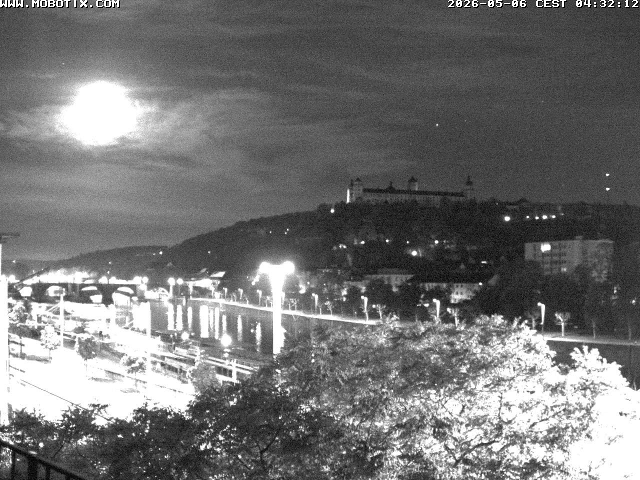 Archiv Foto Webcam Würzburg - Festung Marienberg